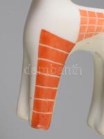 Herendi art deco kutya figura, jelzett, hibátlan, 6x5,5 cm /// Herend Art Deco dog figurine. Hallmar...