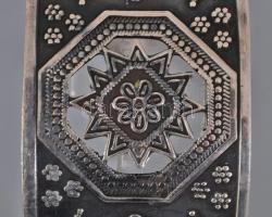 Ezüst (Ag) gyűrű és karperec, jelzett, 52g