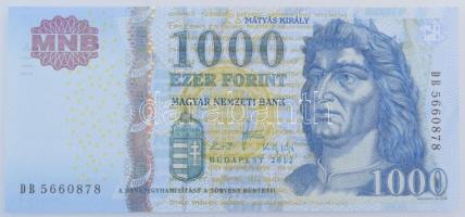 2012. 1000Ft "DB 5660878" T:UNC Adamo F55P1