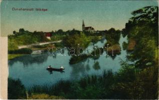 1932 Dunaharaszti, látkép. Vasúti Levelezőlapárusítás 6924. (EK)