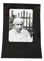 1977 Tamás József bajai fotóművész felvételei (Trilógia I-II-III.), 3 db feliratozott, vintage alkot...