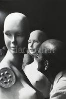 1977 Karner Károly soproni fotóművész felvétele (Kopaszok), 1 db nagyméretű, feliratozott, vintage a...