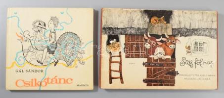 7 db mesekönyv, nagyrészt jó állapotban