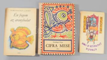 7 db mesekönyv, nagyrészt jó állapotban