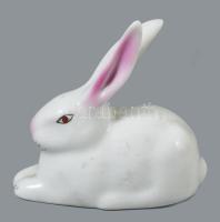 Hollóházi nyuszi. Kézzel festett, hibátlan 8 cm