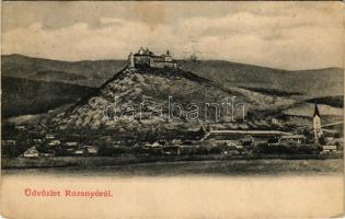 1906 Krasznahorkaváralja, Krásnohorské Podhradie (Rozsnyó, Roznava); Krasznahorka vára / Hrad Krásna...