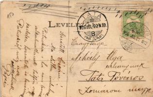 1906 Krasznahorkaváralja, Krásnohorské Podhradie (Rozsnyó, Roznava); Krasznahorka vára / Hrad Krásna...