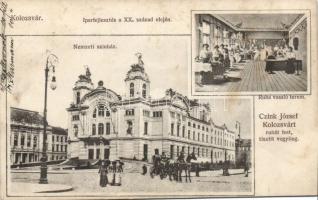 Kolozsvár with the Textile Treatment manufacture  of József Czink
