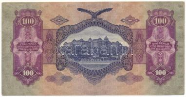 1930. 100P arany színű "A VILÁG PAPÍRPÉNZEI KIÁLLÍTÁS - OTP Megyei Igazgatóság, Veszprém - Vesz...