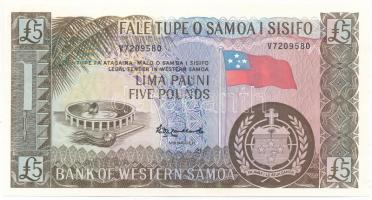 Nyugat-Szamoa 2020. 5P modern reprint T:UNC Western Samoa 2020. 5 Pounds modern reprint C:UNC Krause P#15CS