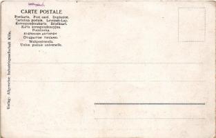 Szczecin, Stettin; Bahnhofbrücke mit Bahnhof u. Rathausplatz / railway station, bridge, square (fa)