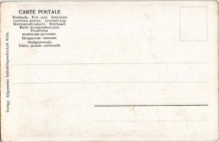 Szczecin, Stettin; Breitestrasse mit Berliner Tor / street, tram, shops, city gate (EK)