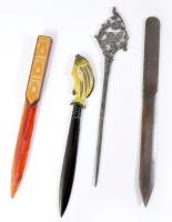 4 db levélnyitó, fém, műanyag