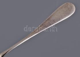 Ezüst (Ag) teás kanalak 6 db, klf jelzésekkel 86 g