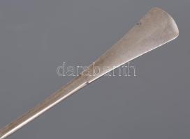 Ezüst (Ag) teás kanalak 6 db, klf jelzésekkel 86 g