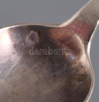 Ezüst (Ag) kanál 5db, klf jelzésekkel 14 cm, 163 g