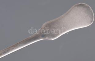 Ezüst (Ag) kanál 6 db, klf jelzésekkel 14 cm, 148 g