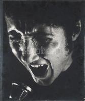 cca 1969 Kresz Albert (1939-2020) gödöllői fotóművész felvétele (Kifulladásig). 1 db nagyméretű, vin...