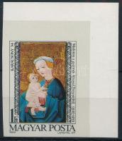 1984 Karácsony ívsarki vágott bélyeg