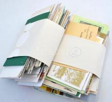 185 db MODERN üdvözlőkártya / 185 modern greeting postcards