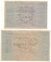 Ausztria / Reichenberg 1919. 10K + 20K szükségpénz T:F apró beszakadások
Austria 1919. 10 Kronen + ...