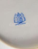 2 db Herendi Viktória mintás süteményes tányér. Kézzel festett, jelzett hibátlan d: 15,5 cm