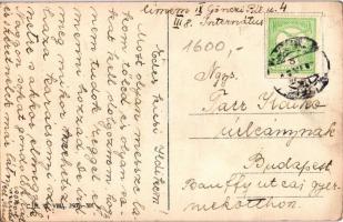 Üdvözlet a Mikulástól / Saint Nicholas greeting art postcard. C. H. W. VIII/2. 2503-30. (EK)