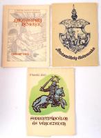 3 db - Ötvösműhely - ötvösmunka. + Lakatosipari remekek + Sodronypáncélok és végzetek. Kiadói papírkötés, kissé kopottas állapotban.
