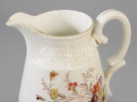 cca 1890 Kiöntő számozott, alján repedésvonallal, m: 17 cm