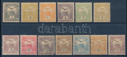 1900 13 klf Turul bélyeg (25.700) (vegyes minőség / mixed quality)