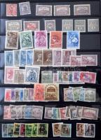 Rendezésre szoruló tétel / gyűjtemény kb 1914-től az 1960-as évekig főleg albumlapokon, jobb sorokkal, blokkokkal. Igazi böngészde sok száz ezres katalógus értékkel!