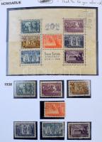 Rendezésre szoruló tétel / gyűjtemény kb 1914-től az 1960-as évekig főleg albumlapokon, jobb sorokka...