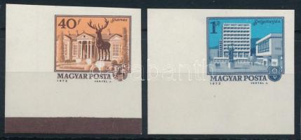 1972 Tájak-városok ívsarki vágott sor (4.000)