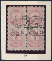 "ESZÉK.-UTALV. / OSIEK GORNJI GRAD."