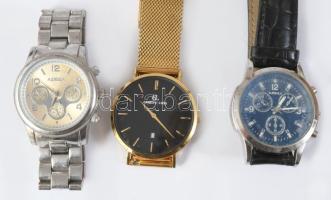 Vegyes óra tétel: kvarc és mechanikus órák, alkatrésznek