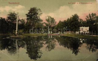 Buziásfürdő St Antal lake and Főnix spa