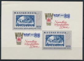 1965 WIPA vágott kisív