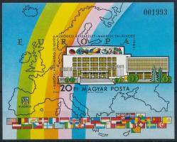 1983 EBEÉ (VII.) - Madridi találkozó vágott blokk