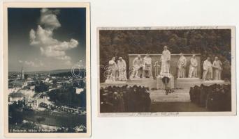 10 db RÉGI magyar és erdélyi város képeslap / 10 pre-1945 Hungarian and Transylvanian town postcards