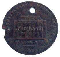 1867. "Érem I. Ferenc József budai koronázására" ezüstözött bronz emlékérem "A BUDA P...