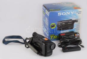 Sony Handycam TR412E kézi kamera, eredeti dobozában alkatrészekkel