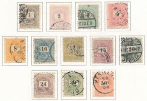 1898 Teljes sor albumlapon (25.000)