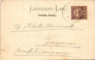 1901 Bakar, Szádrév, Bukar, Bukkari, Buccari; Bucht von Buccari. Stengel &amp; Co. 4792. / látké...