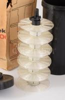 Fotó vágó gép + előhívó tank + negatív tartó tasak