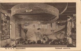 Kolozsvár EKE (Carpathian Association of Transylvania) museum, fishing exhibition
