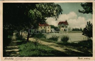 1930 Révfülöp, Parti sétány, villák, nyaralók (EB)