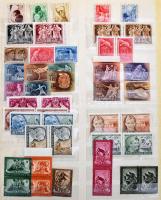 Magyar gyűjtemény 1958-2022, hozzá sok korábbi kiadás a 10-es évektől. 1965-ig hiányos, 2010 után sem teljesen komplett. Magas katalógus és névérték!!! 14 db főleg nagy Leuchtturm falcmentes előnyomott albumban, berakóban, mappában, hozzá kevés külföldi festmény motívum, FDC-k, magyar áztatni való stb. A teljes anyag 2 nagy hullámkarton ládában van elhelyezve. Érdemes megnézni!!!