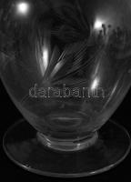 cca 1920 Antik dugós italos üveg, hibátlan, m: 33 cm