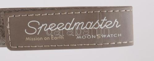 Omega X Swatch - Moonswatch - Mission on Earth férfi kvarc karóra. Újszerű állapotban, elemmel, 2025...