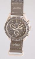 Omega X Swatch - Moonswatch - Mission on Earth férfi kvarc karóra. Újszerű állapotban, elemmel, 2025...